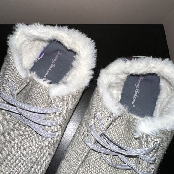 Tommy Bahama - Aztec Design Faux Fur Lining Memory Foam Slip On Loafers - Picture 5 of 6